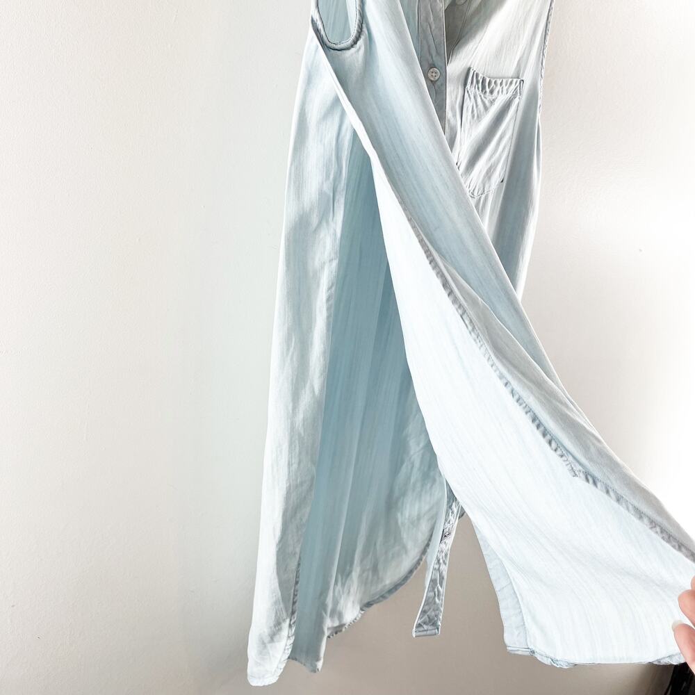 Rails Jaime Sleeveless Tunic Tank Button Up Top L… - image 6